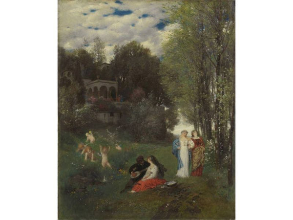 Ideal spring landscape 