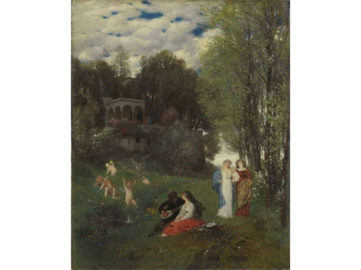 Ideal spring landscape 
