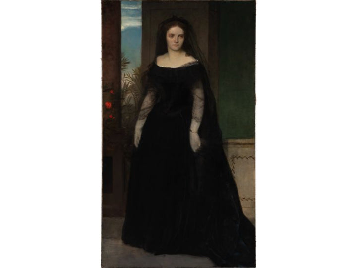 Portrait of the actress Fanny Janauscher