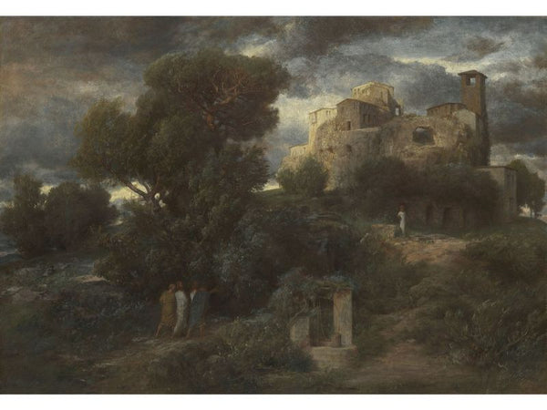 The Pilgrims of Emmaus (right panel)