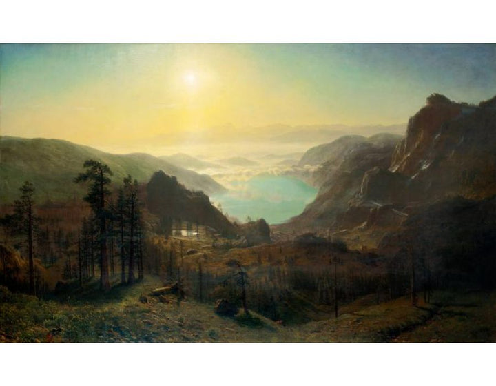 Donner Lake From The Summit