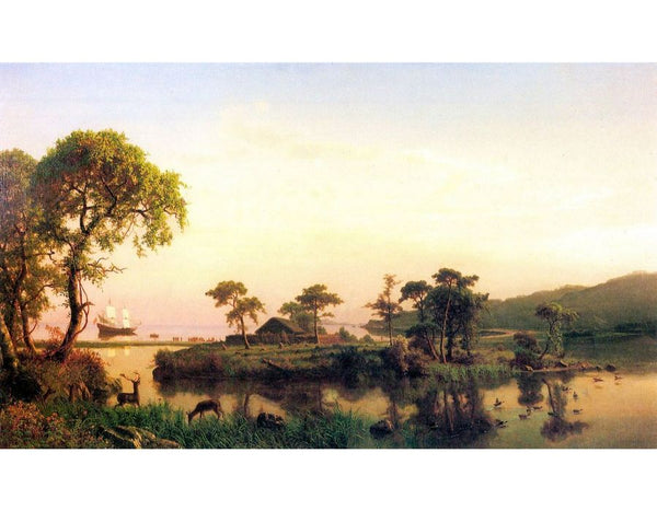 Gosnold At Cuttyhunk 1602