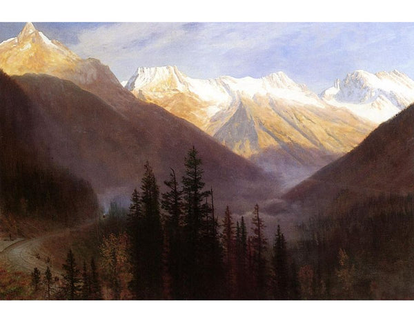 Sunrise At Glacier Station