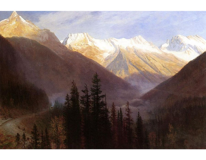 Sunrise At Glacier Station
