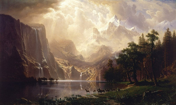 Among the Sierra Nevada California Painting 