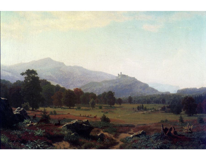 Autumn in the Conway Meadows Looking towards Mount Washington, New Hampshire