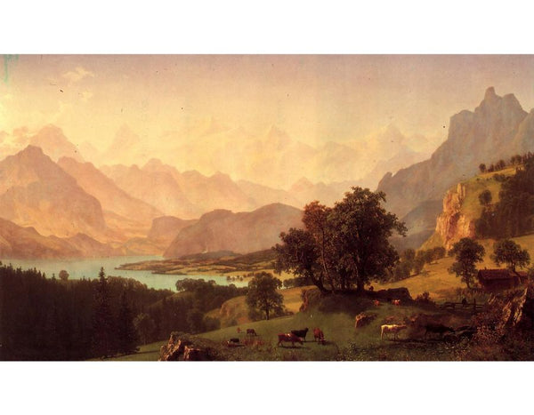 Bernese Alps As Seen Near Kusmach