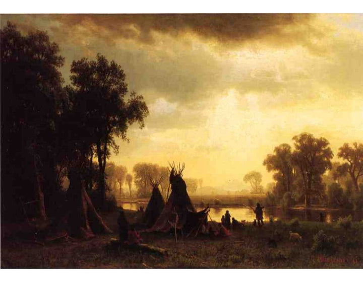 An Indian Encampment