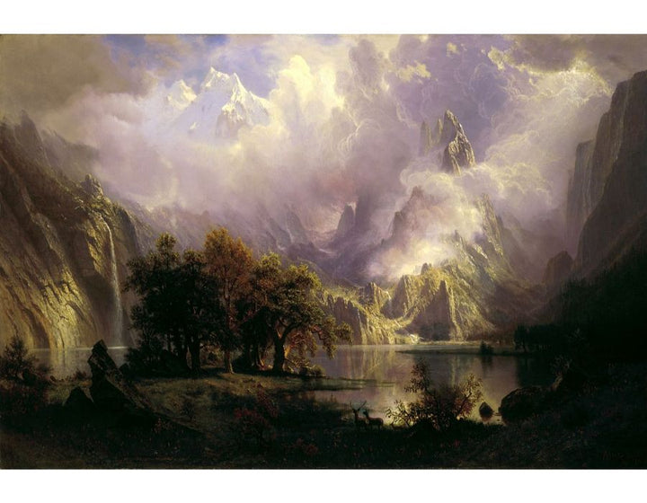 Rocky Mountain Landscape 1870