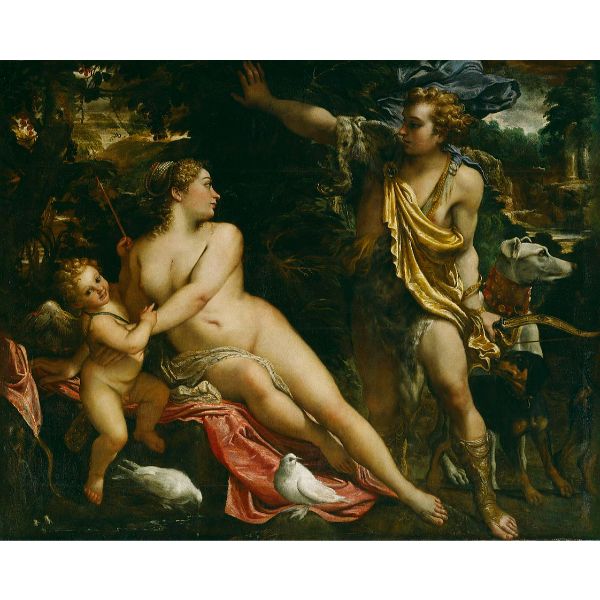 Venus, Adonis, and Cupid 