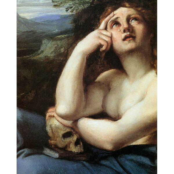 The Penitent Magdalen in a Landscape (detail) 