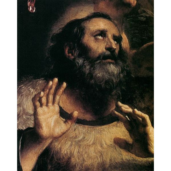 The Temptation of St Anthony Abbot (detail) 