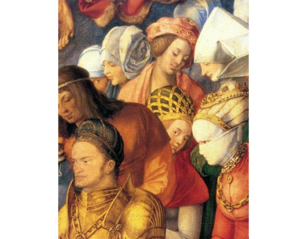 The Adoration of the Trinity (detail 4