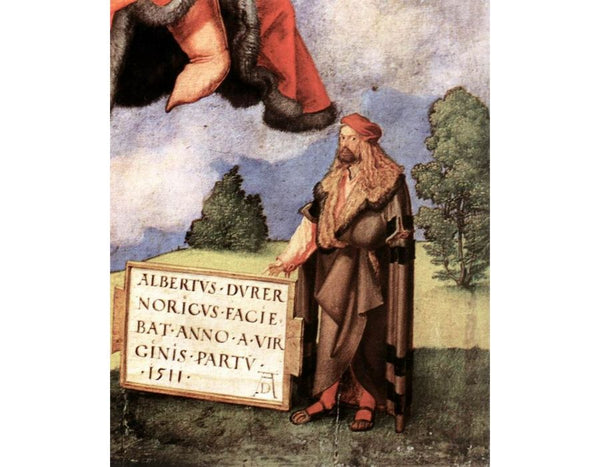 The Adoration of the Trinity (detail 6)