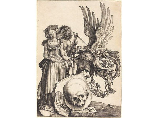 A Coat of Arms with a Skull