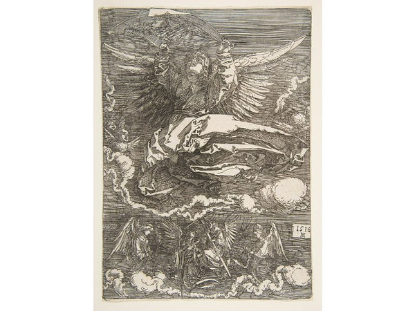 The Sudarium Held By One Angel
