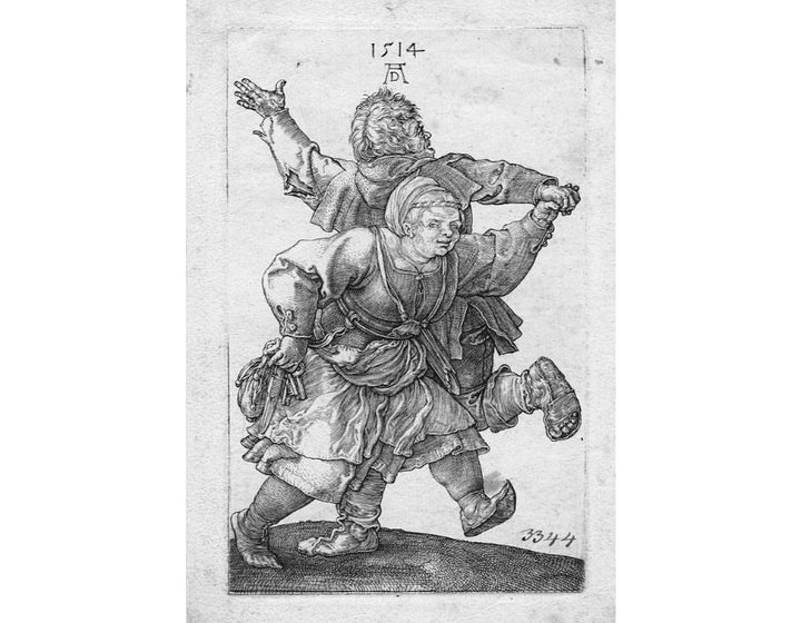 The Peasant Couple Dancing