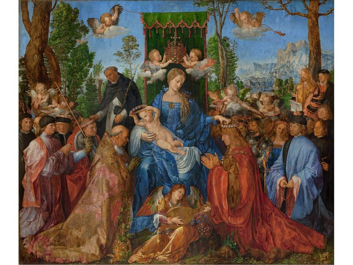 La Vierge de la fete du Rosaire
