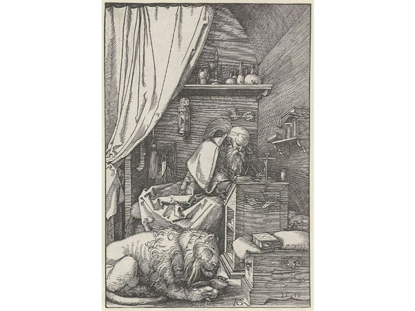 St Jerome In His Cell