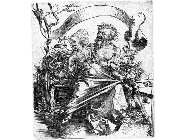 Young Woman Attacked By Death (or The Ravisher)