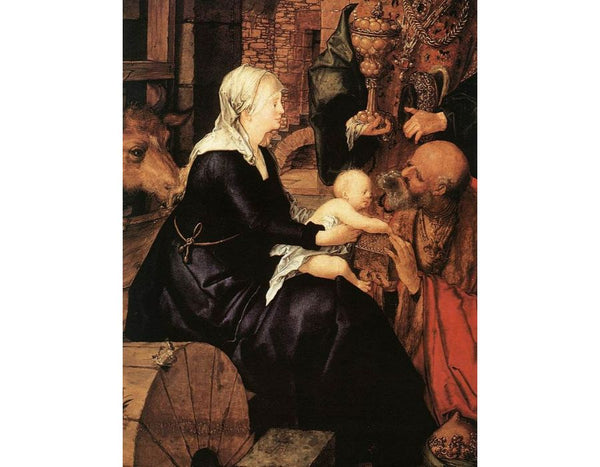 The Adoration of the Magi (detail 1)