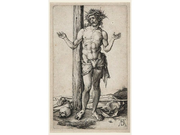 Man Of Sorrows With Hands Raised