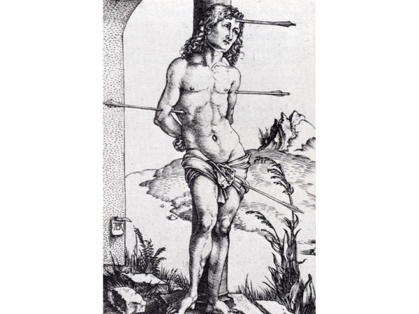 St Sebastian At The Column First State