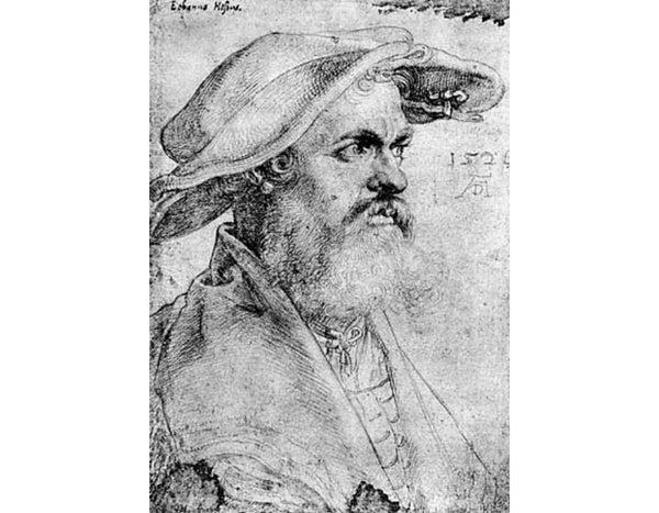 Portrait of Hesse Eobanus