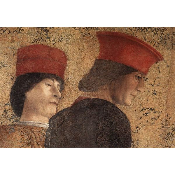 The Court of Mantua (detail-2) 1471-74 
