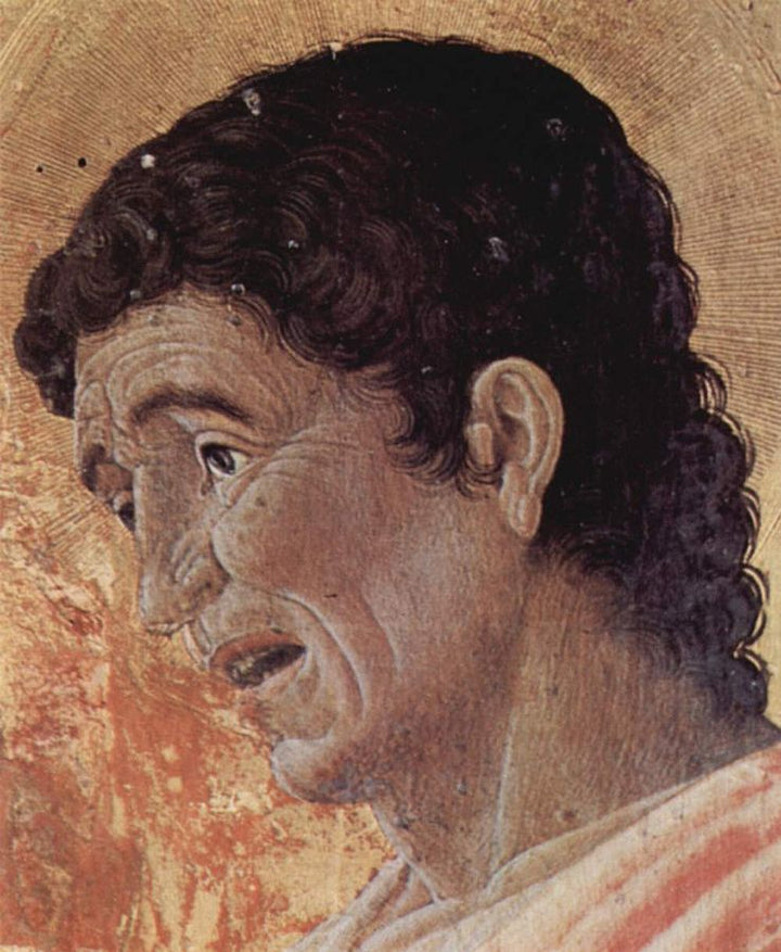 Altarpiece of St. Luke, detail St. John the Evangelist 