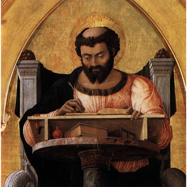 San Luca Altarpiece (detail) 
