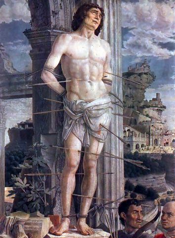 St Sebastian 1456-59 
