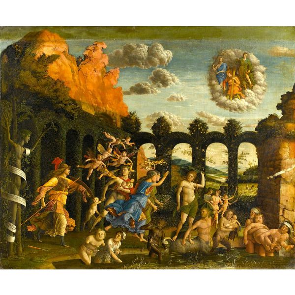 Minerva Chasing the Vices from the Garden of Virtue 