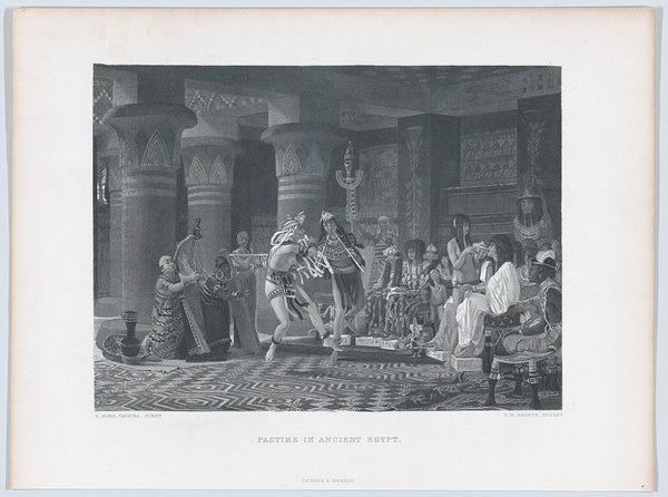 Pastimes in Ancient Egypt, 3,000 Years Ago 