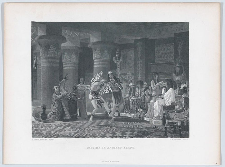 Pastimes in Ancient Egypt, 3,000 Years Ago 