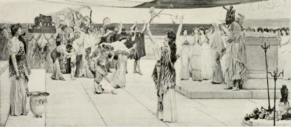 A Dedication to Bacchus / Eine Weihung an Bacchus Year: 1905 