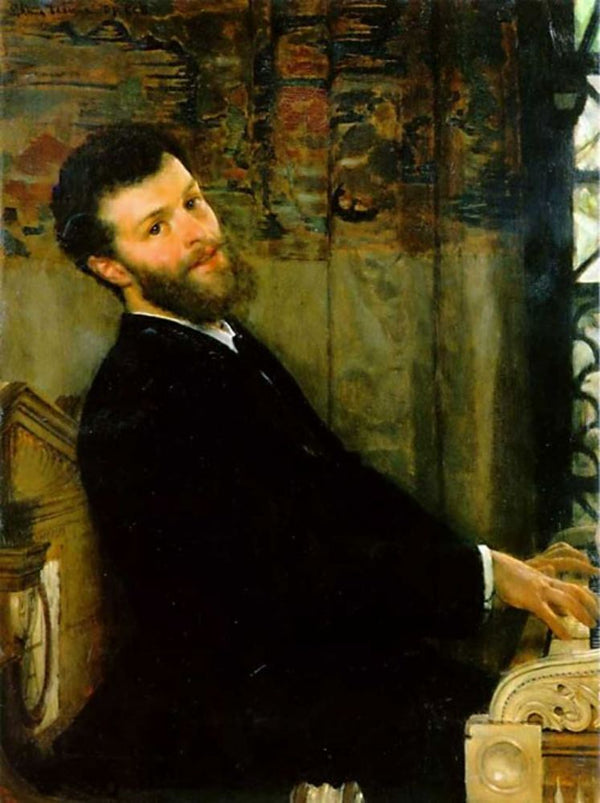 Portrait of the Singer George Henschel 