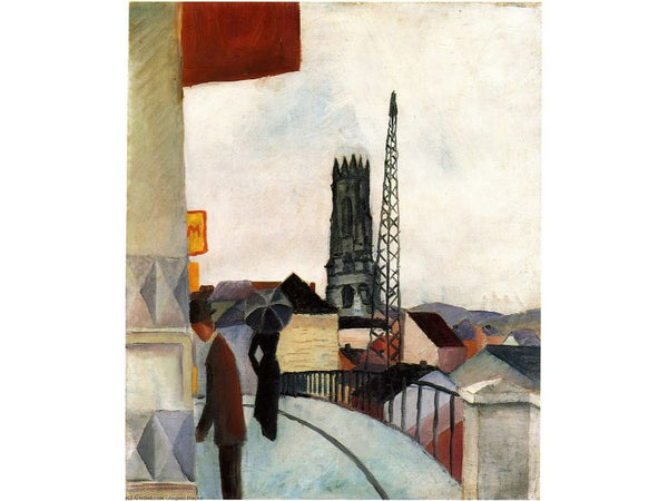 Cathedral at Freiburg, Switzerland (Kathedrale zu Freiburg in der Schweiz) 1914