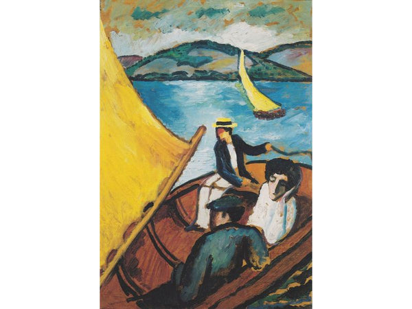 Sailing boat on the Tegernsee