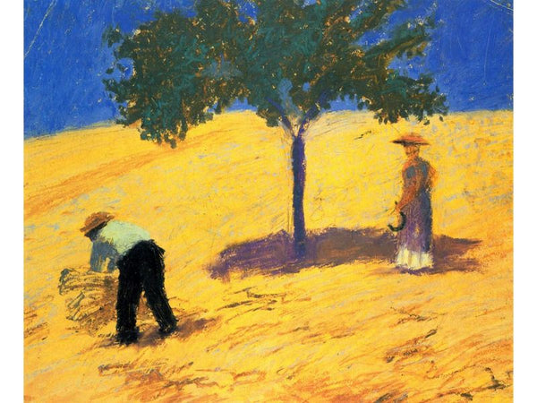 Tree In The Grain Field