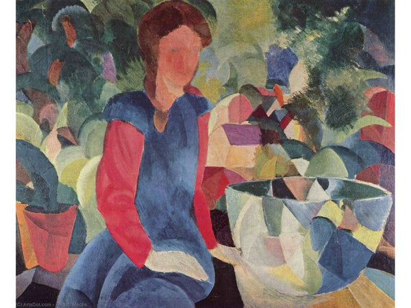 Girl With Fish Bell