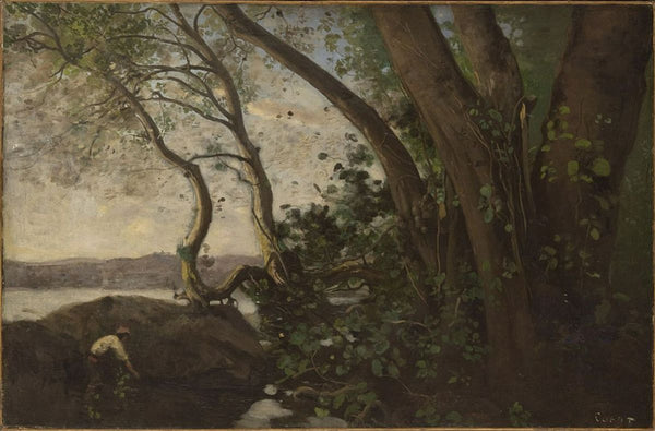 Nemi, the Lake's Edge 