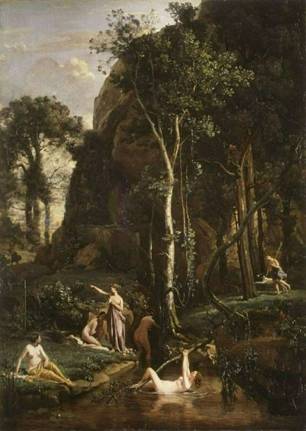 Diana Surprised at Her Bath 
