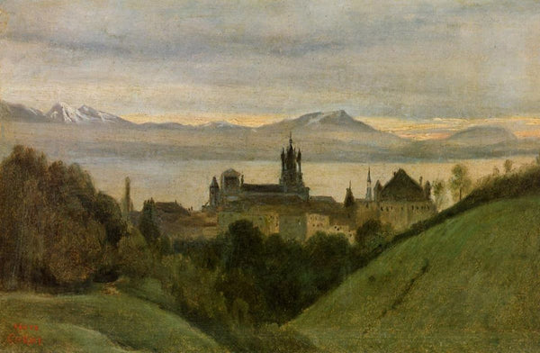 Between Lake Geneva and the Alps 
