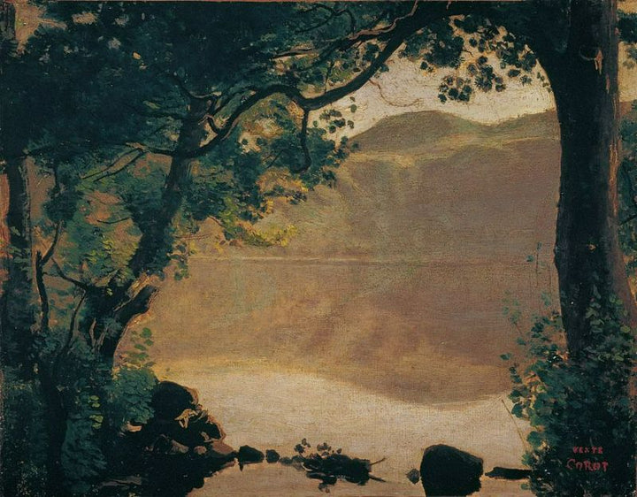 Lake Nemi, 1843 