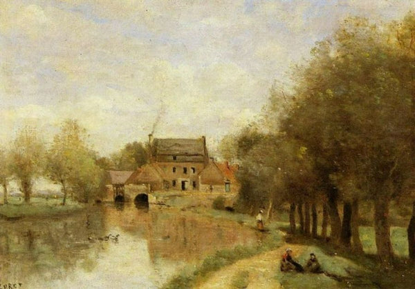 Arleux-du-Nord, the Drocourt Mill, on the Sensee 