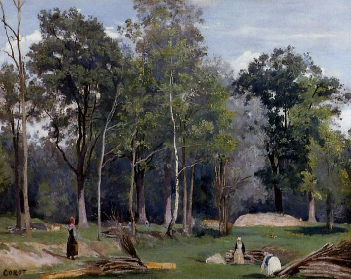In the Woods at Ville d'Avray 