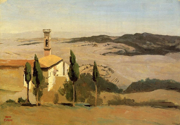 Volterra - Church and Bell Tower 