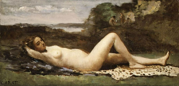 Bacchante in a Landscape 1865 