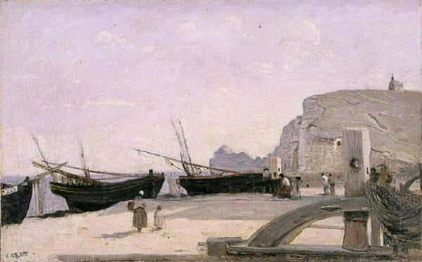 The Beach, Etretat 